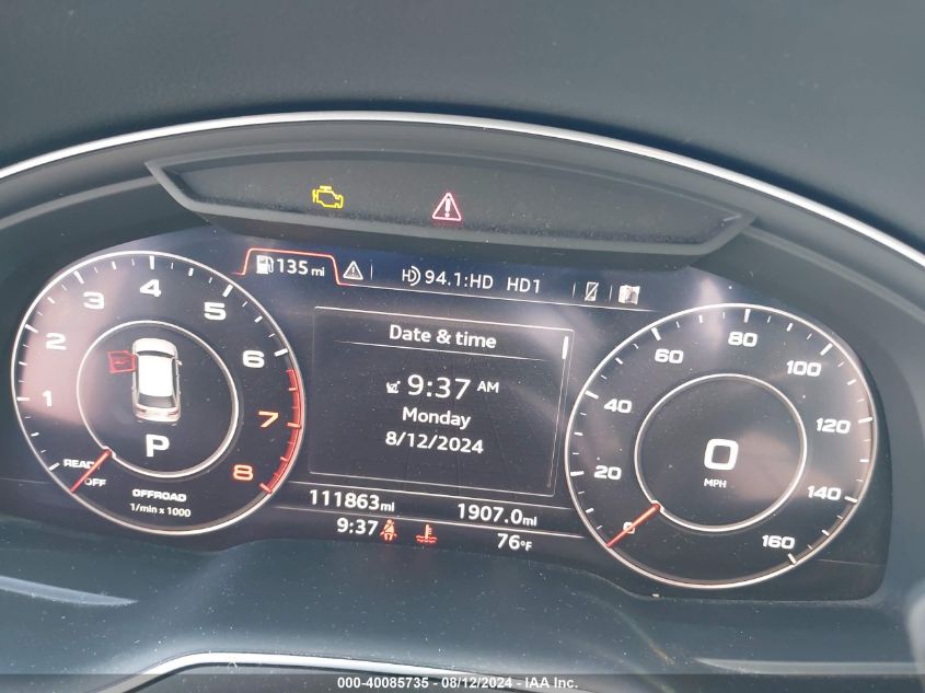 2018 AUDI Q7 PRESTIGE - WA1VAAF7XJD016742