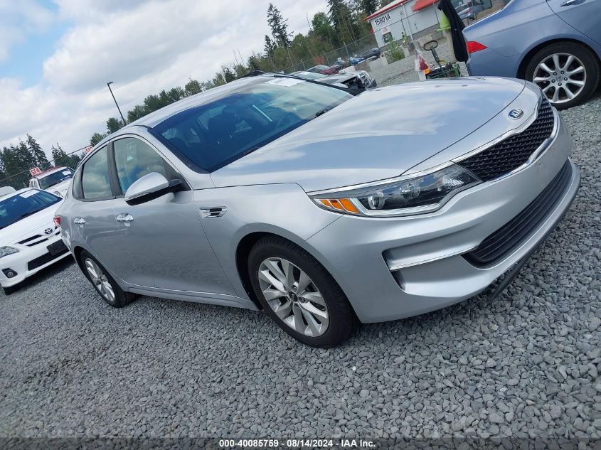 2016 Kia Optima Lx VIN: 5XXGT4L30GG005985 Lot: 40085759