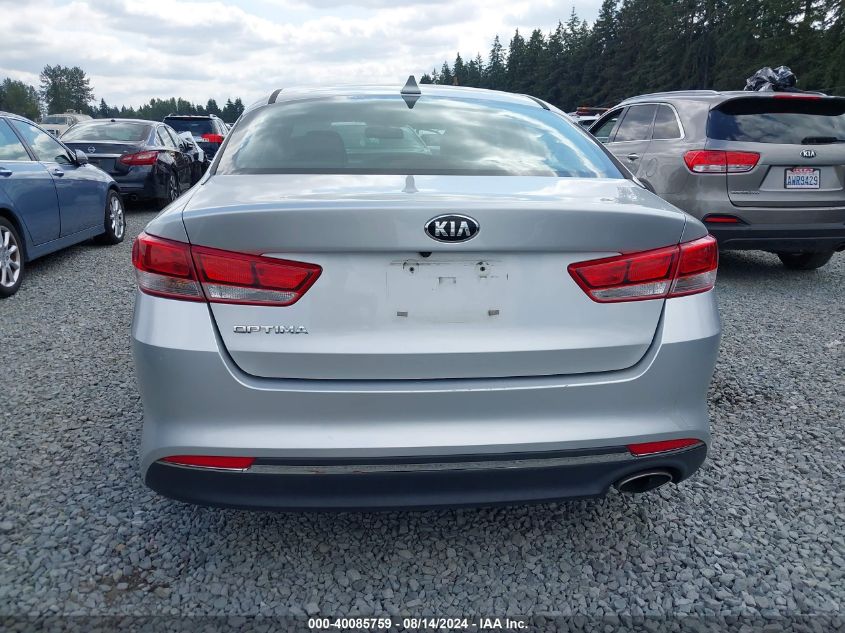 2016 KIA OPTIMA LX - 5XXGT4L30GG005985