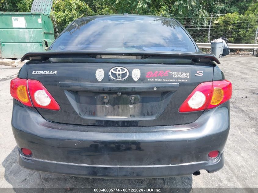 2010 Toyota Corolla S/Le/Xle VIN: 2T1BU4EE9AC263507 Lot: 40085774