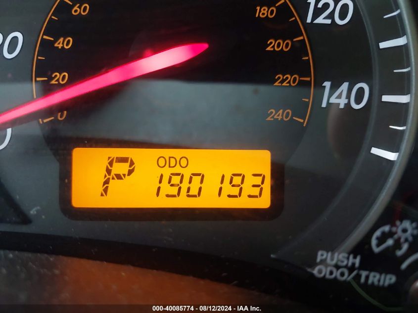 2010 Toyota Corolla S/Le/Xle VIN: 2T1BU4EE9AC263507 Lot: 40085774