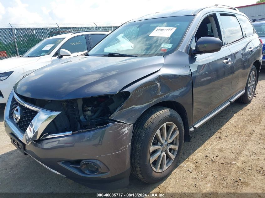 2014 Nissan Pathfinder Sv VIN: 5N1AR2MMXEC732897 Lot: 40085777