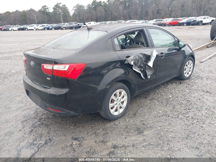 Vin: knadm4a38e6408656, lot: 40573436, kia rio lx 20144