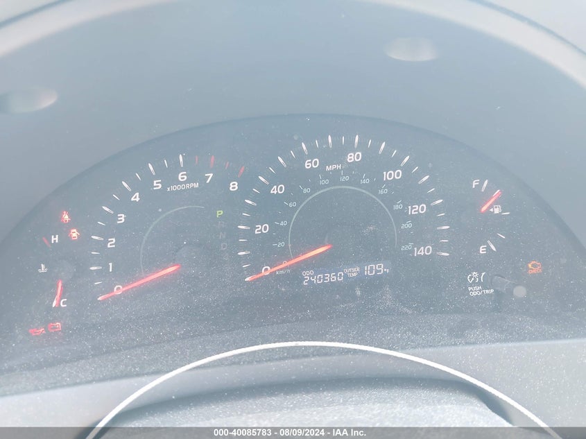 2009 Toyota Camry Le VIN: 4T1BE46K99U348049 Lot: 40085783