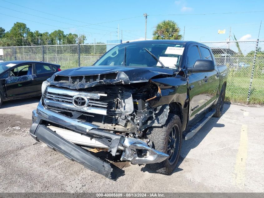 2017 Toyota Tundra Crewmax Sr5/Trd Pro VIN: 5TFDW5F19HX635900 Lot: 40085809