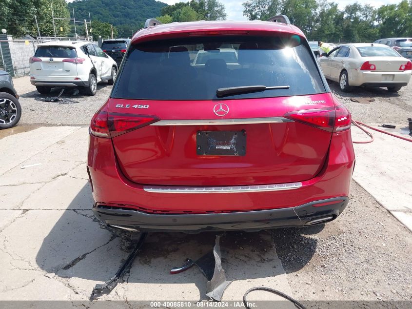 2020 Mercedes-Benz Gle 450 4Matic VIN: 4JGFB5KB4LA127697 Lot: 40085810