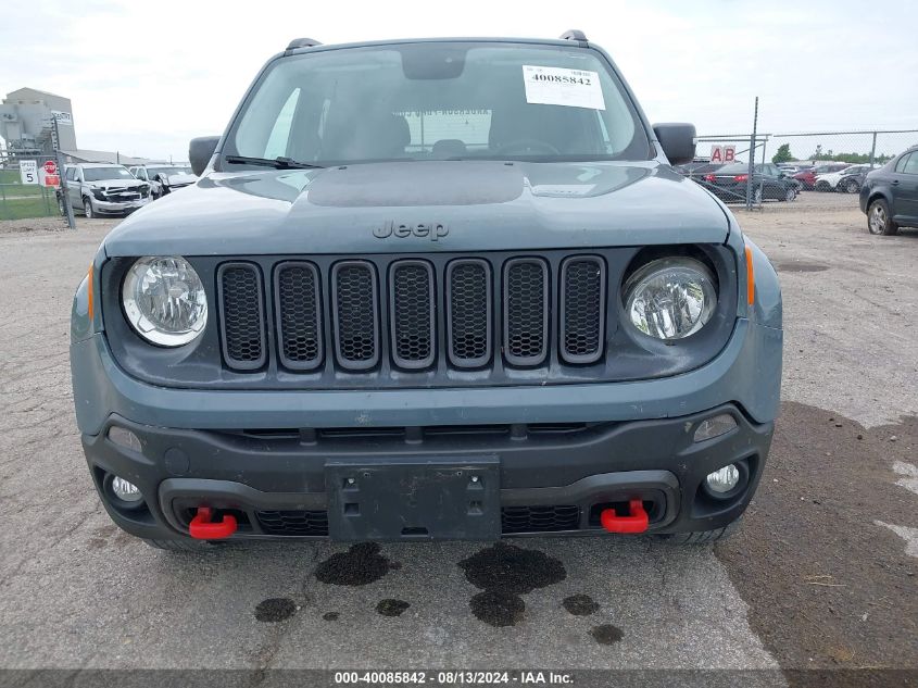 2016 Jeep Renegade Trailhawk VIN: ZACCJBCT9GPD14830 Lot: 40085842