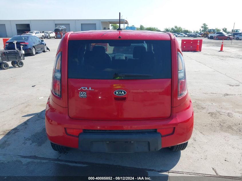 2011 Kia Soul + VIN: KNDJT2A28B7259790 Lot: 40085852