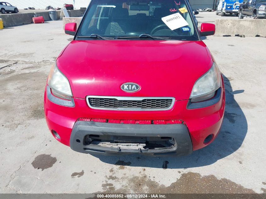 2011 Kia Soul + VIN: KNDJT2A28B7259790 Lot: 40085852