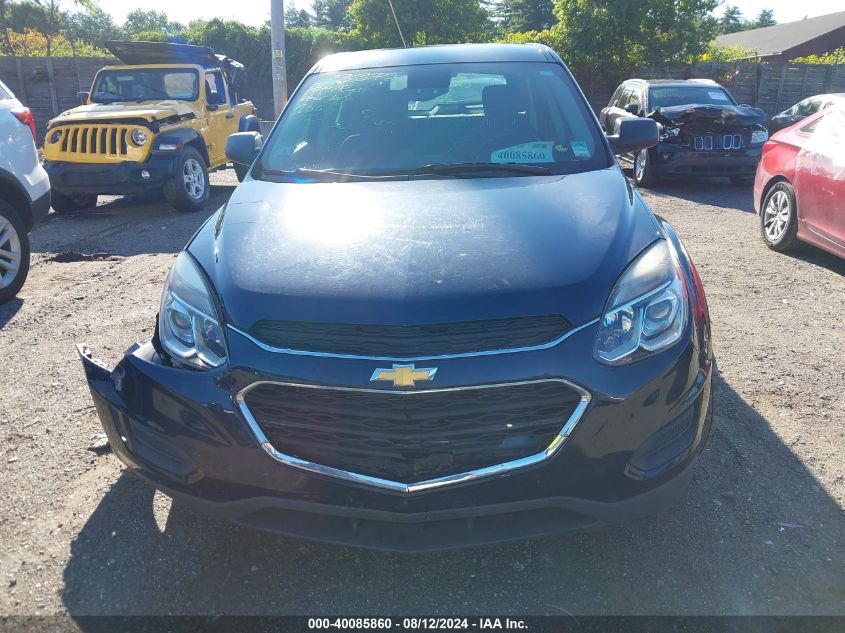 2017 Chevrolet Equinox Ls VIN: 2GNFLEEK5H6276743 Lot: 40085860