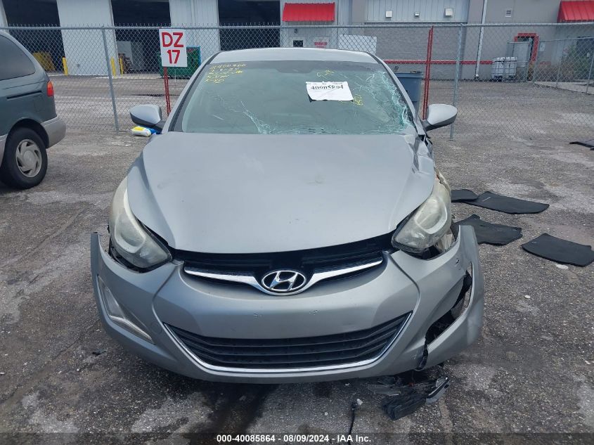 2016 Hyundai Elantra Limited/Se/Value Edition VIN: KMHDH4AE3GU476821 Lot: 40085864