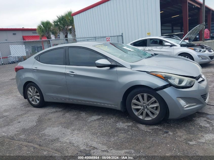2016 Hyundai Elantra Limited/Se/Value Edition VIN: KMHDH4AE3GU476821 Lot: 40085864