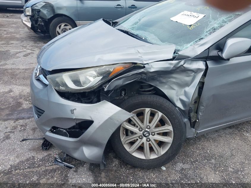 2016 Hyundai Elantra Limited/Se/Value Edition VIN: KMHDH4AE3GU476821 Lot: 40085864