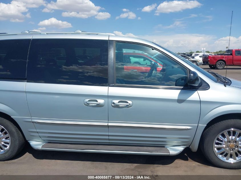 2002 Chrysler Town & Country Limited VIN: 2C8GP64L32R613075 Lot: 40085877