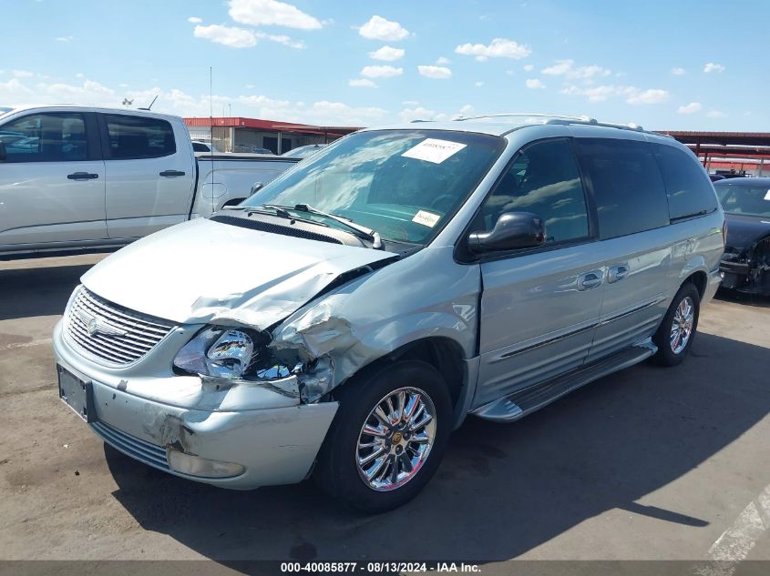 2002 Chrysler Town & Country Limited VIN: 2C8GP64L32R613075 Lot: 40085877