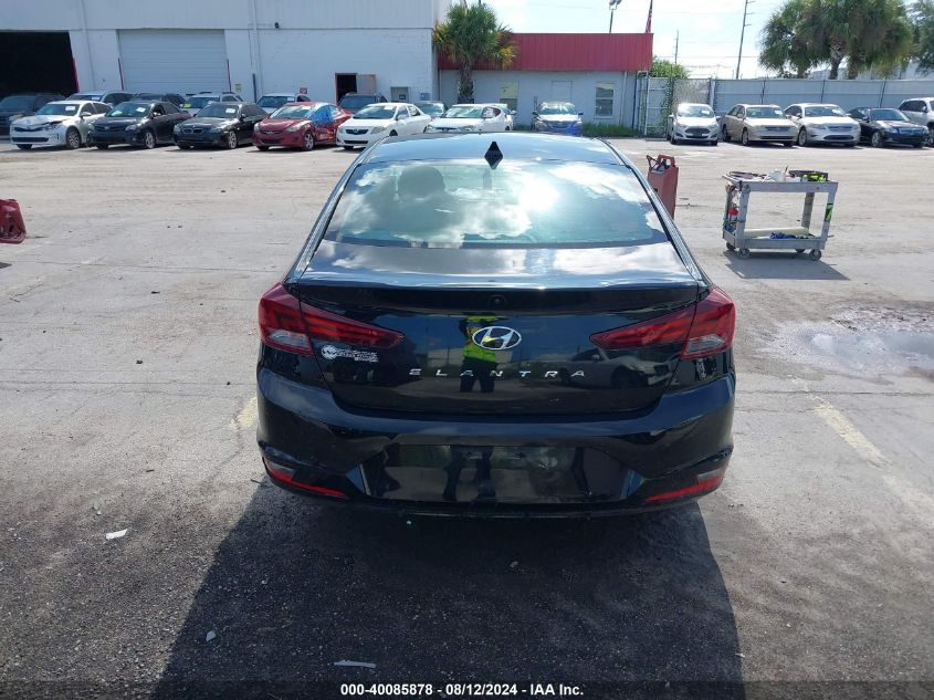 2020 Hyundai Elantra Sel/Value/Limited VIN: 5NPD84LFXLH587901 Lot: 40085878