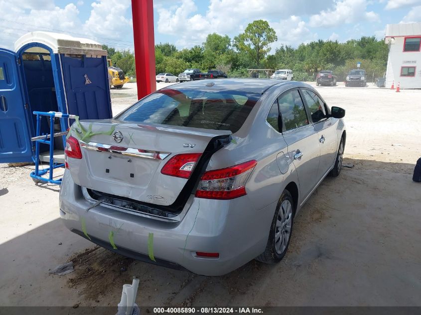 2015 Nissan Sentra Fe+ S/S/Sl/Sr/Sv VIN: 3N1AB7AP3FL639944 Lot: 40085890