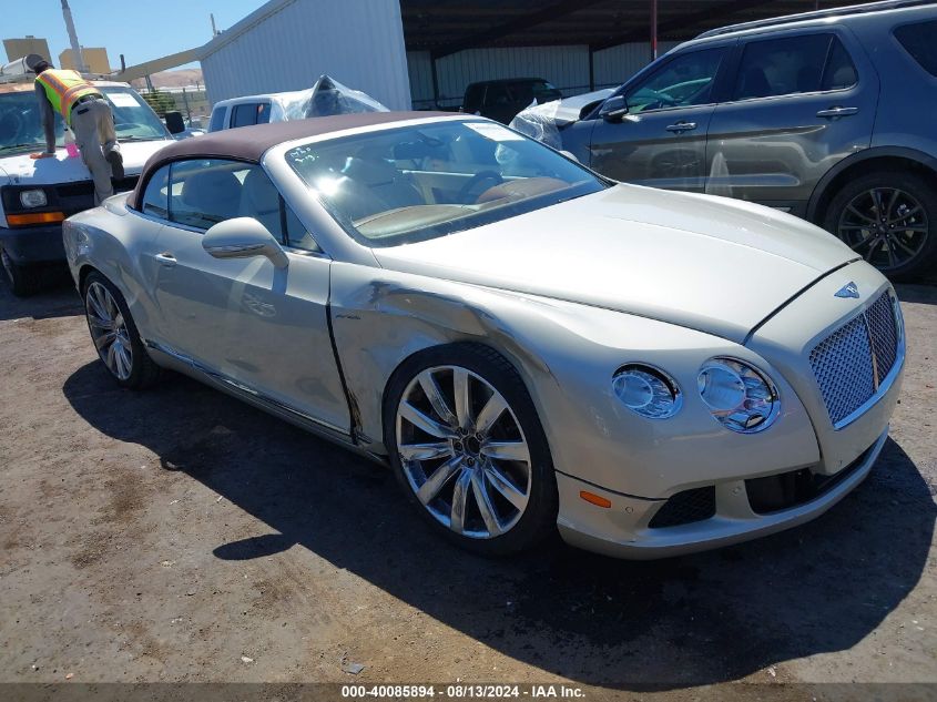 2013 BENTLEY CONTINENTAL GTC - SCBGU3ZA4DC084525