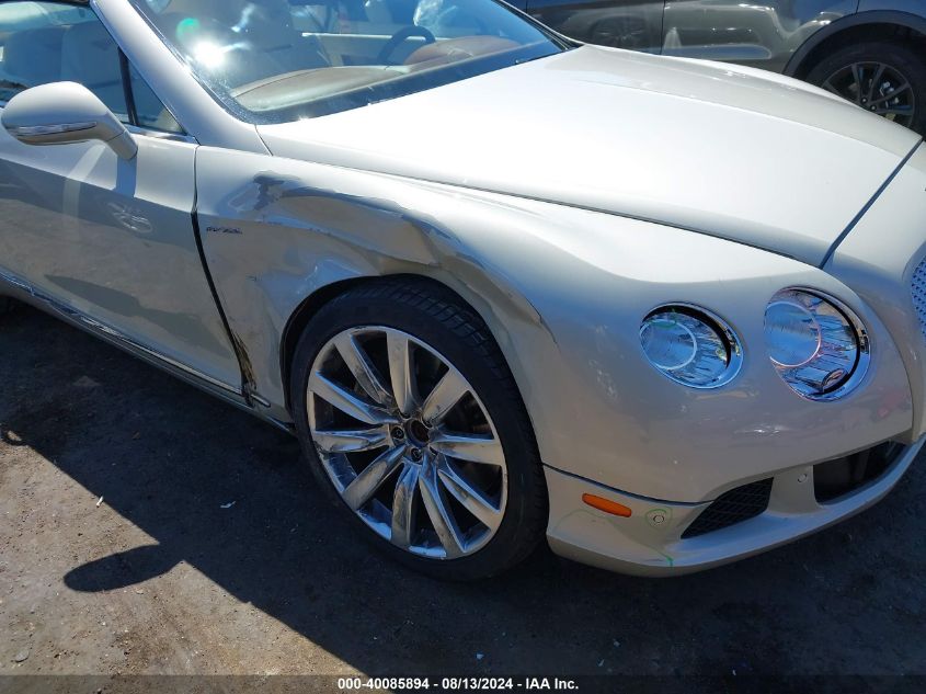 2013 Bentley Continental Gtc VIN: SCBGU3ZA4DC084525 Lot: 40085894