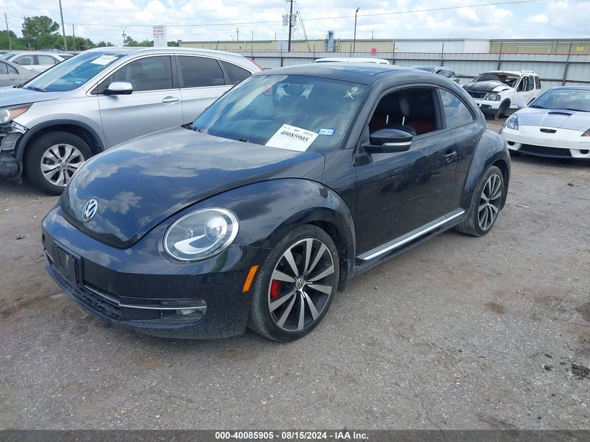 2013 VOLKSWAGEN BEETLE 2.0T TURBO 3VWV67AT2DM605322
