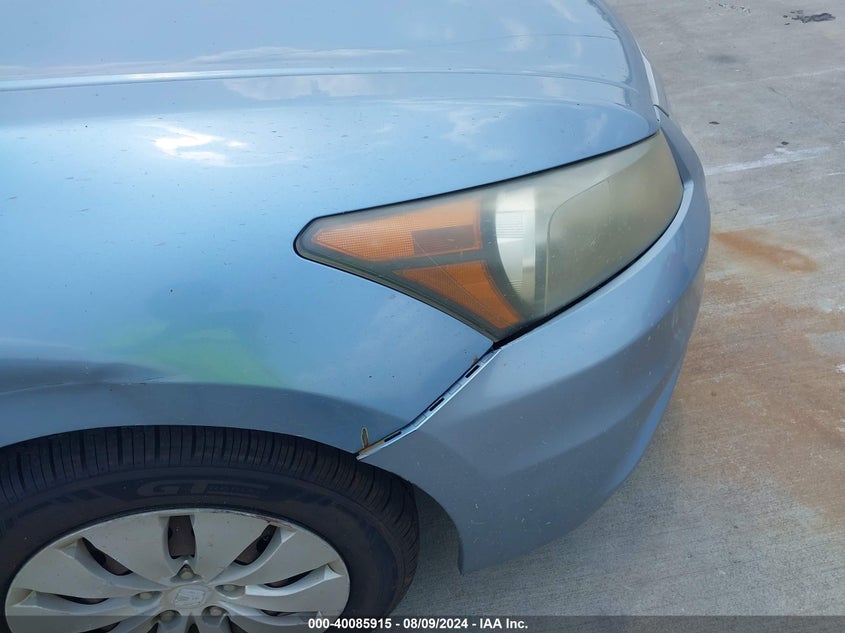 2011 Honda Accord 2.4 Lx VIN: 1HGCP2F34BA025780 Lot: 40085915