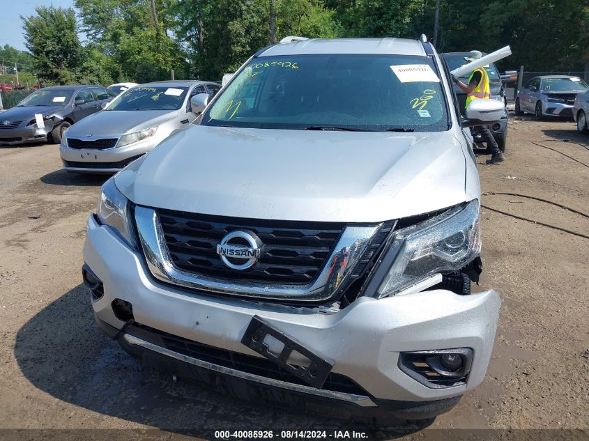 2019 Nissan Pathfinder Sv VIN: 5N1DR2MM3KC617745 Lot: 40085926