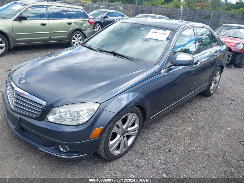 2008 Mercedes-Benz C 300 Luxury 4Matic/Sport 4Matic VIN: WDDGF81X88F090648 Lot: 40086001