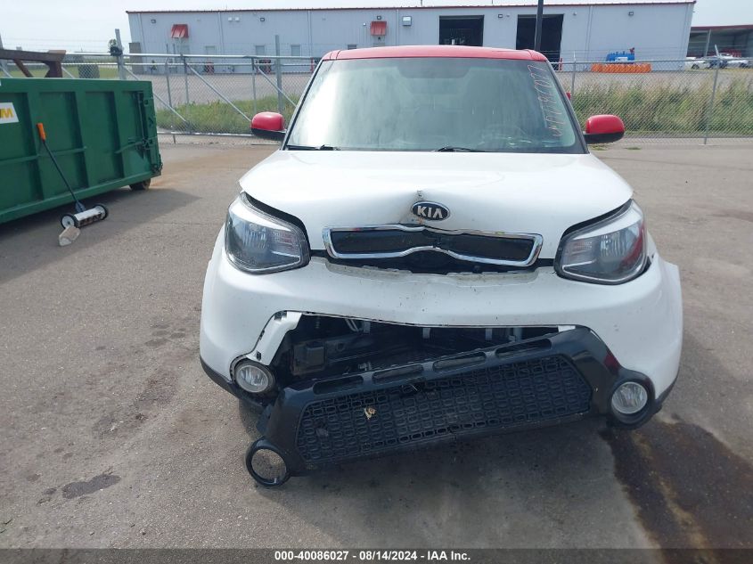 2016 Kia Soul + VIN: KNDJP3A55G7307208 Lot: 40086027