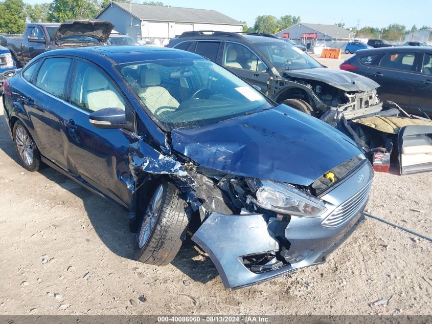 2018 Ford Focus Titanium VIN: 1FADP3J23JL280923 Lot: 40086060