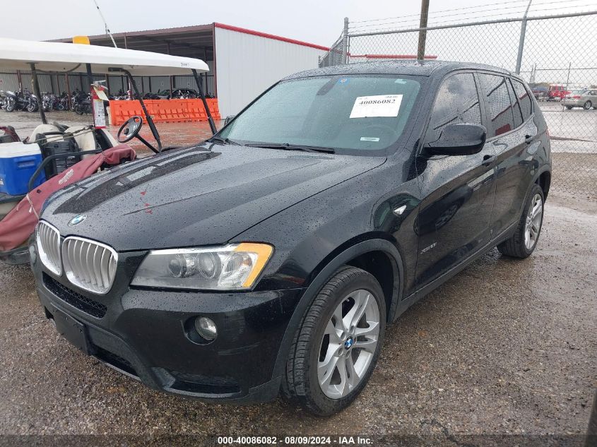 2012 BMW X3 xDrive28I VIN: 5UXWX5C54CL720137 Lot: 40086082