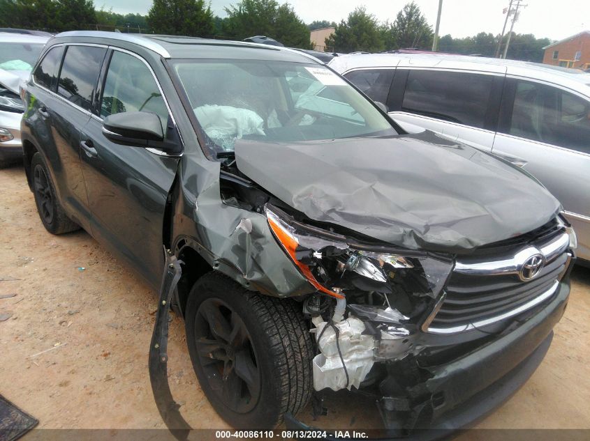 5TDDKRFH7GS249836 2016 TOYOTA HIGHLANDER - Image 1