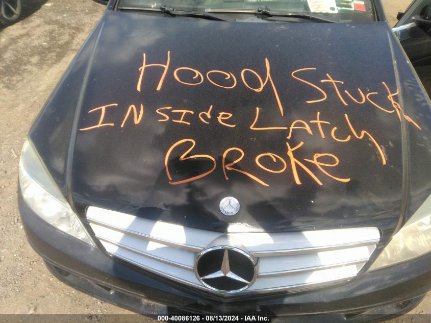 2011 Mercedes-Benz C 300 Luxury 4Matic/Sport 4Matic VIN: WDDGF8BB1BR176425 Lot: 40086126