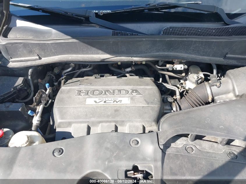 2010 Honda Pilot Ex-L VIN: 5FNYF4H69AB030876 Lot: 40086128