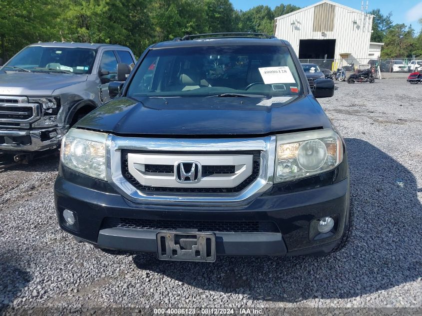 2010 Honda Pilot Ex-L VIN: 5FNYF4H69AB030876 Lot: 40086128