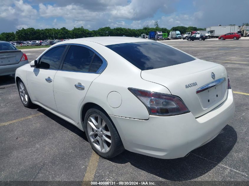 2014 Nissan Maxima 3.5 S VIN: 1N4AA5APXEC442287 Lot: 40086131