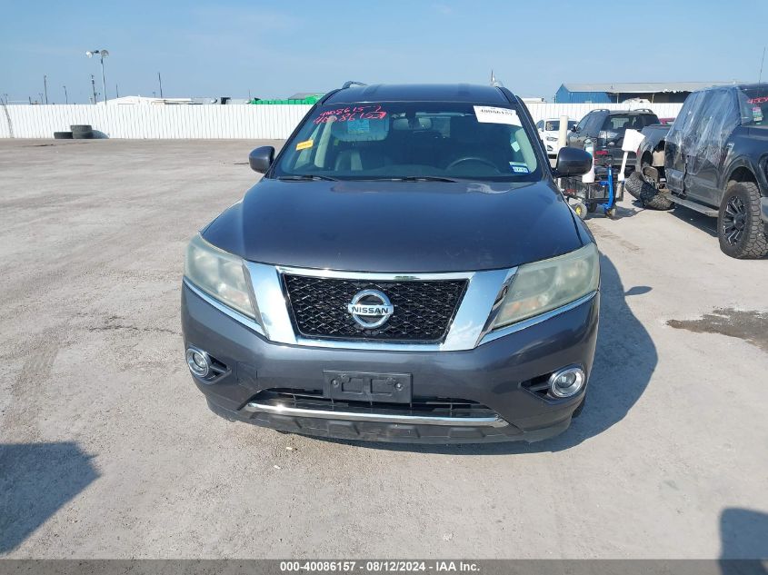 2013 Nissan Pathfinder Sl VIN: 5N1AR2MM3DC640934 Lot: 40086157