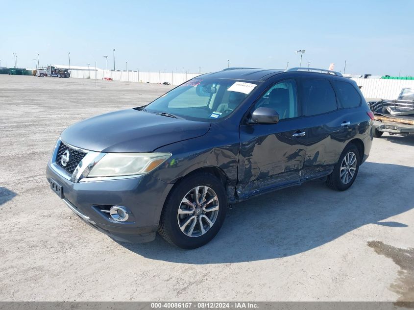 2013 Nissan Pathfinder Sl VIN: 5N1AR2MM3DC640934 Lot: 40086157