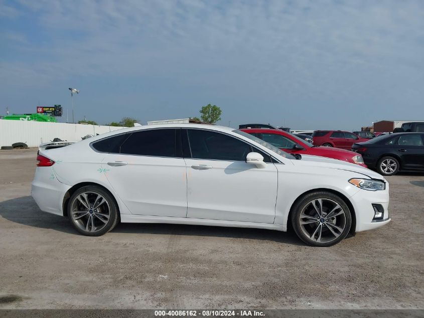 2019 Ford Fusion Titanium VIN: 3FA6P0D98KR118403 Lot: 40086162