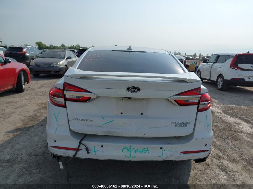 2019 Ford Fusion Titanium VIN: 3FA6P0D98KR118403 Lot: 40086162