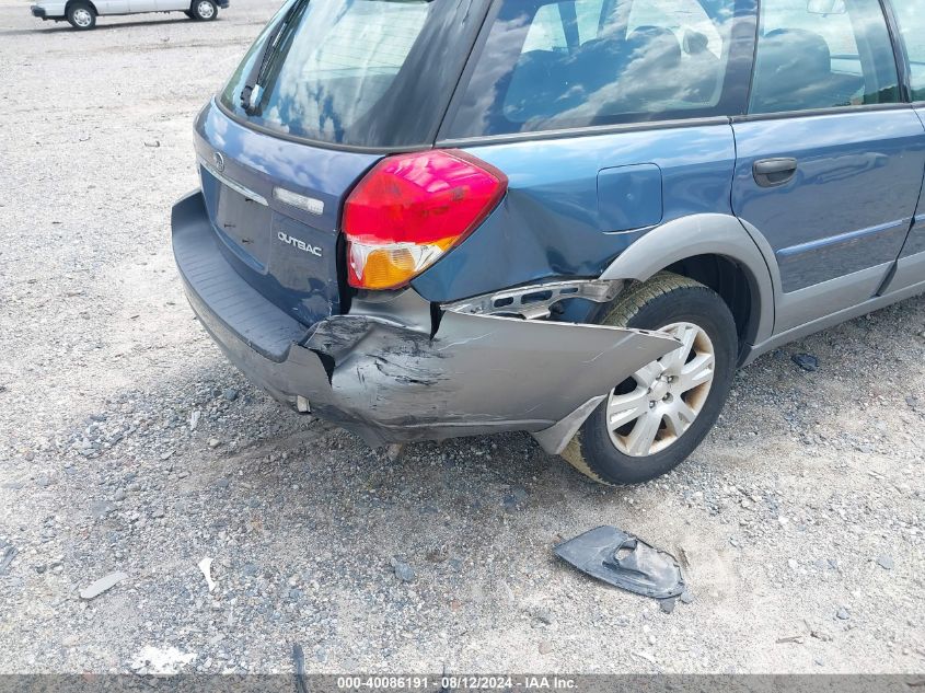 2005 Subaru Outback 2.5I VIN: 4S4BP61CX57388574 Lot: 40086191