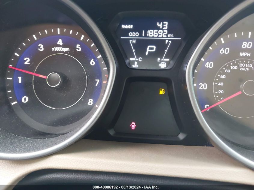 5NPDH4AE5DH258390 2013 Hyundai Elantra Gls