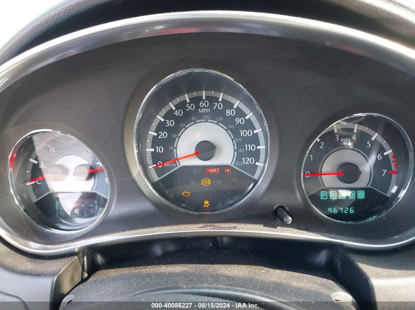 2011 Chrysler 200 Touring VIN: 1C3BC1FGXBN555655 Lot: 40086227