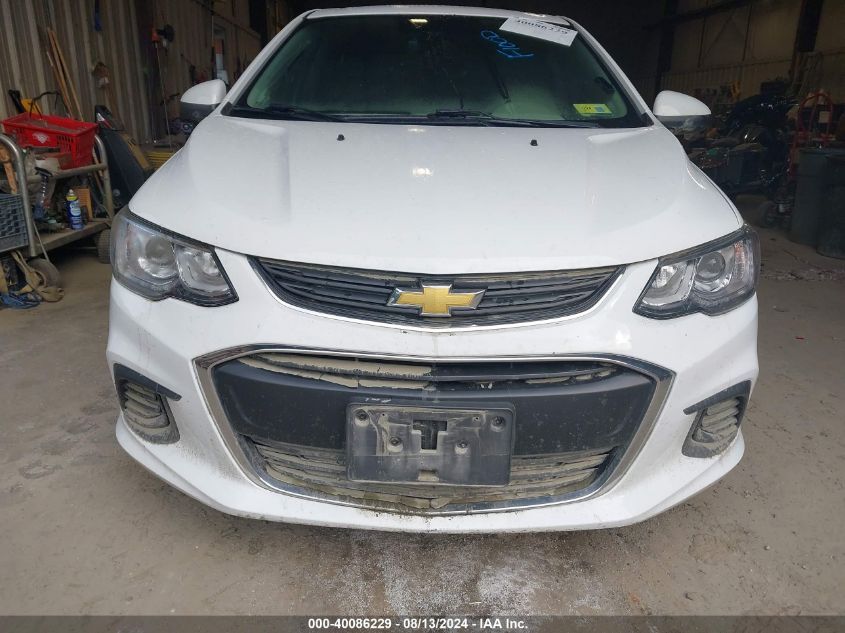 1G1JG6SBXK4141793 2019 Chevrolet Sonic Lt Auto