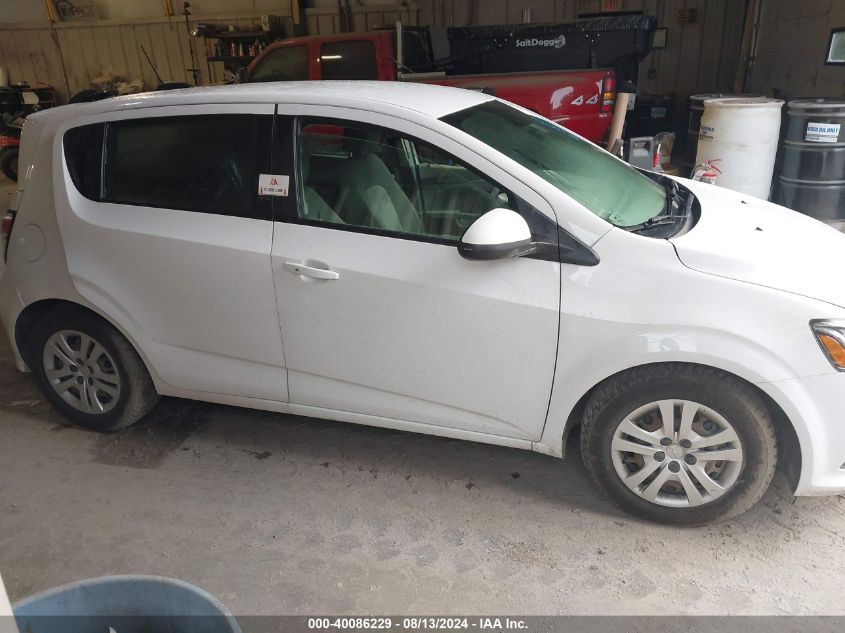 1G1JG6SBXK4141793 2019 Chevrolet Sonic Lt Auto