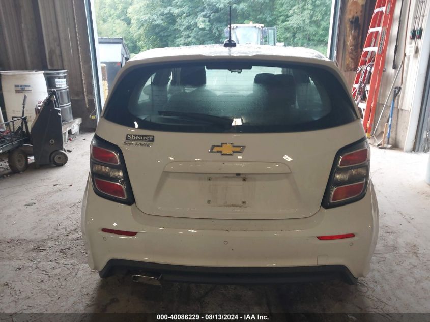 1G1JG6SBXK4141793 2019 Chevrolet Sonic Lt Auto