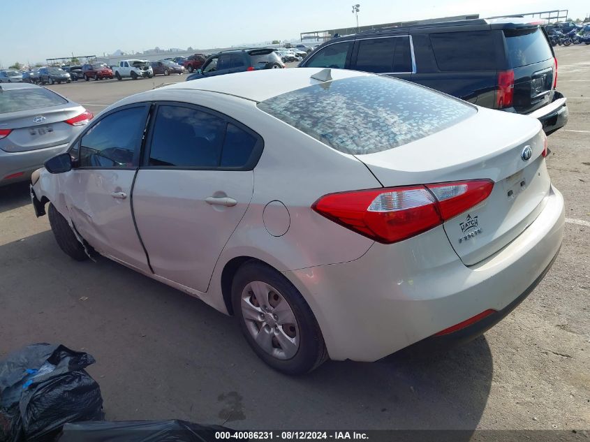 KNAFK4J6XF5379578 2015 Kia Forte Lx