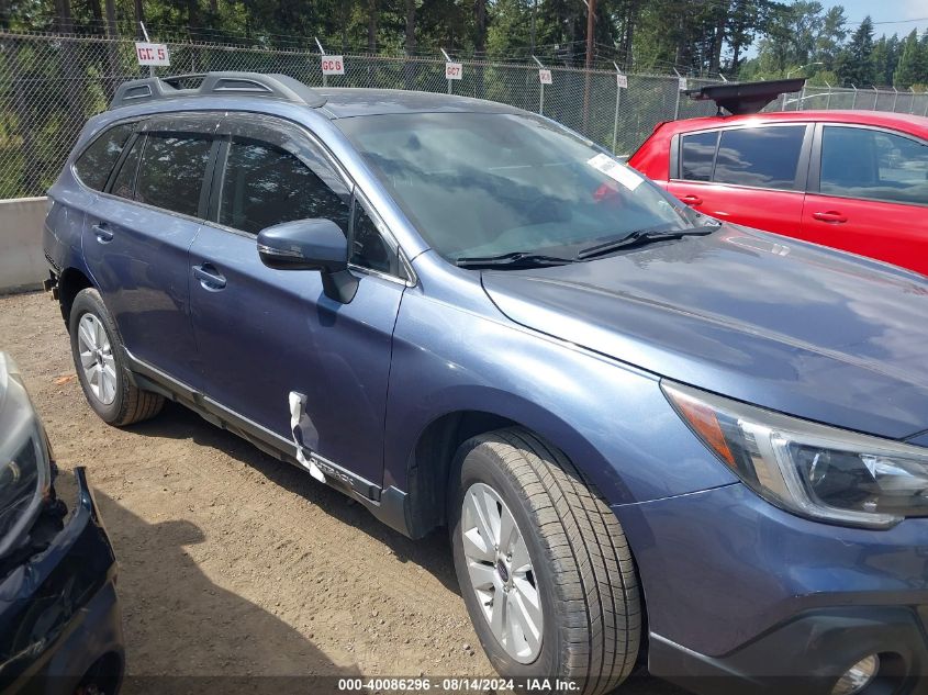 2018 Subaru Outback 2.5I Premium VIN: 4S4BSAFC6J3358631 Lot: 40086296