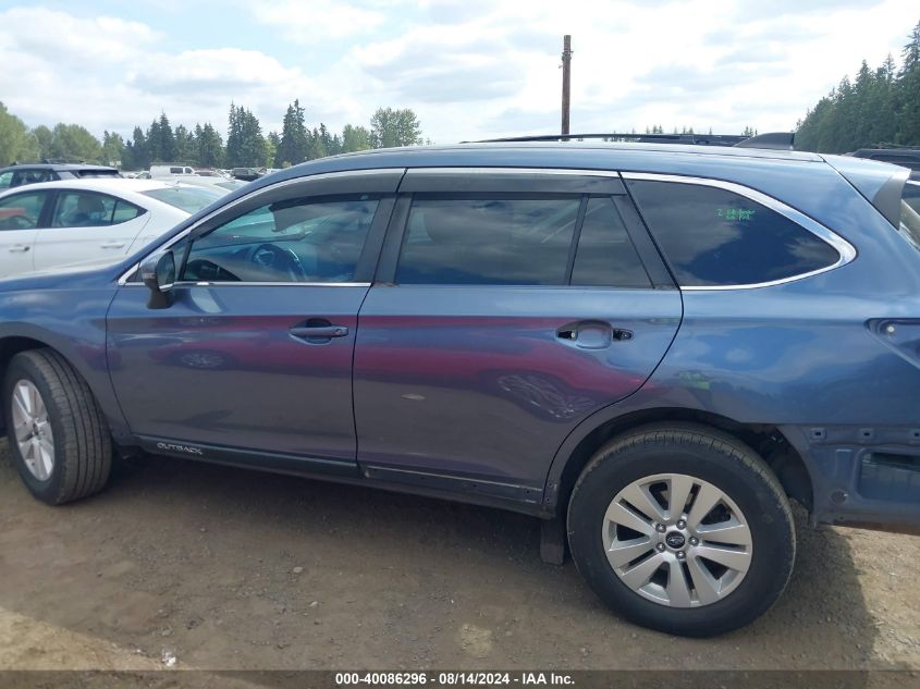 2018 Subaru Outback 2.5I Premium VIN: 4S4BSAFC6J3358631 Lot: 40086296