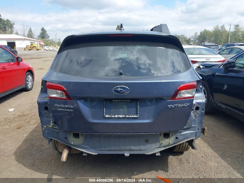 2018 Subaru Outback 2.5I Premium VIN: 4S4BSAFC6J3358631 Lot: 40086296