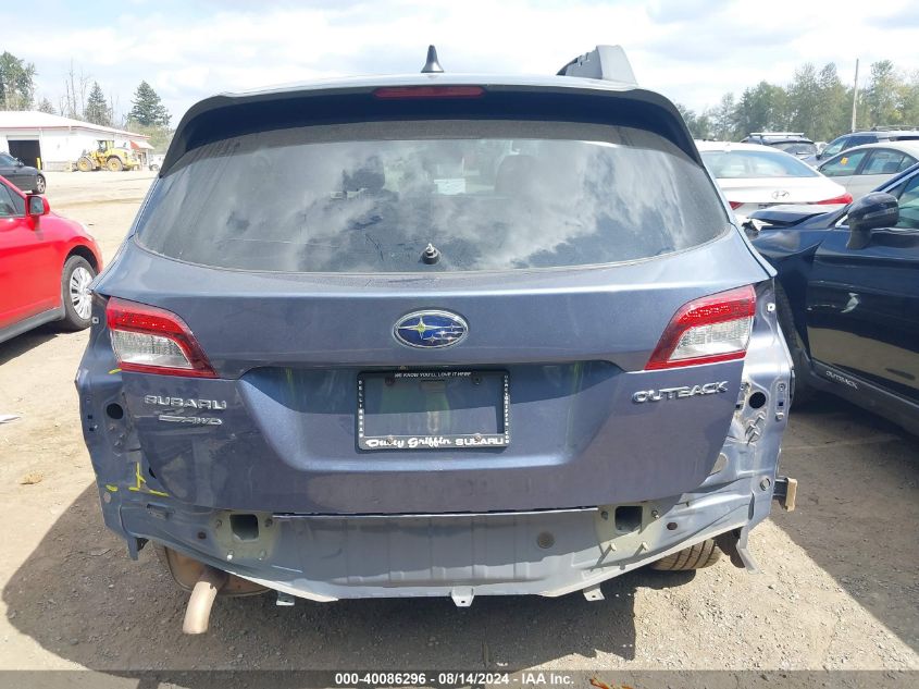 2018 Subaru Outback 2.5I Premium VIN: 4S4BSAFC6J3358631 Lot: 40086296